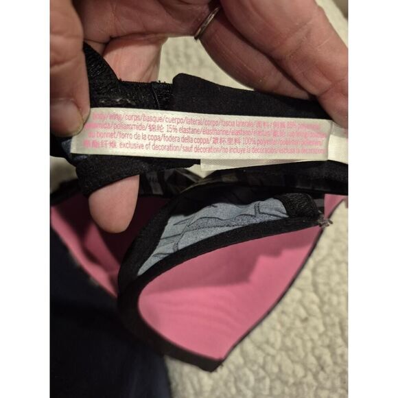 Victoria Secret Everywhere Lightly Lined Push Up Bra Feminine Lingrie 32C - Picture 5 of 6